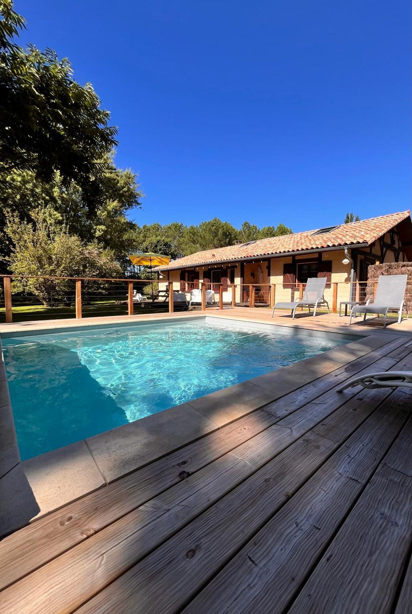 La Bergerie Des Landes Villa Lit-et-Mixe Exterior foto