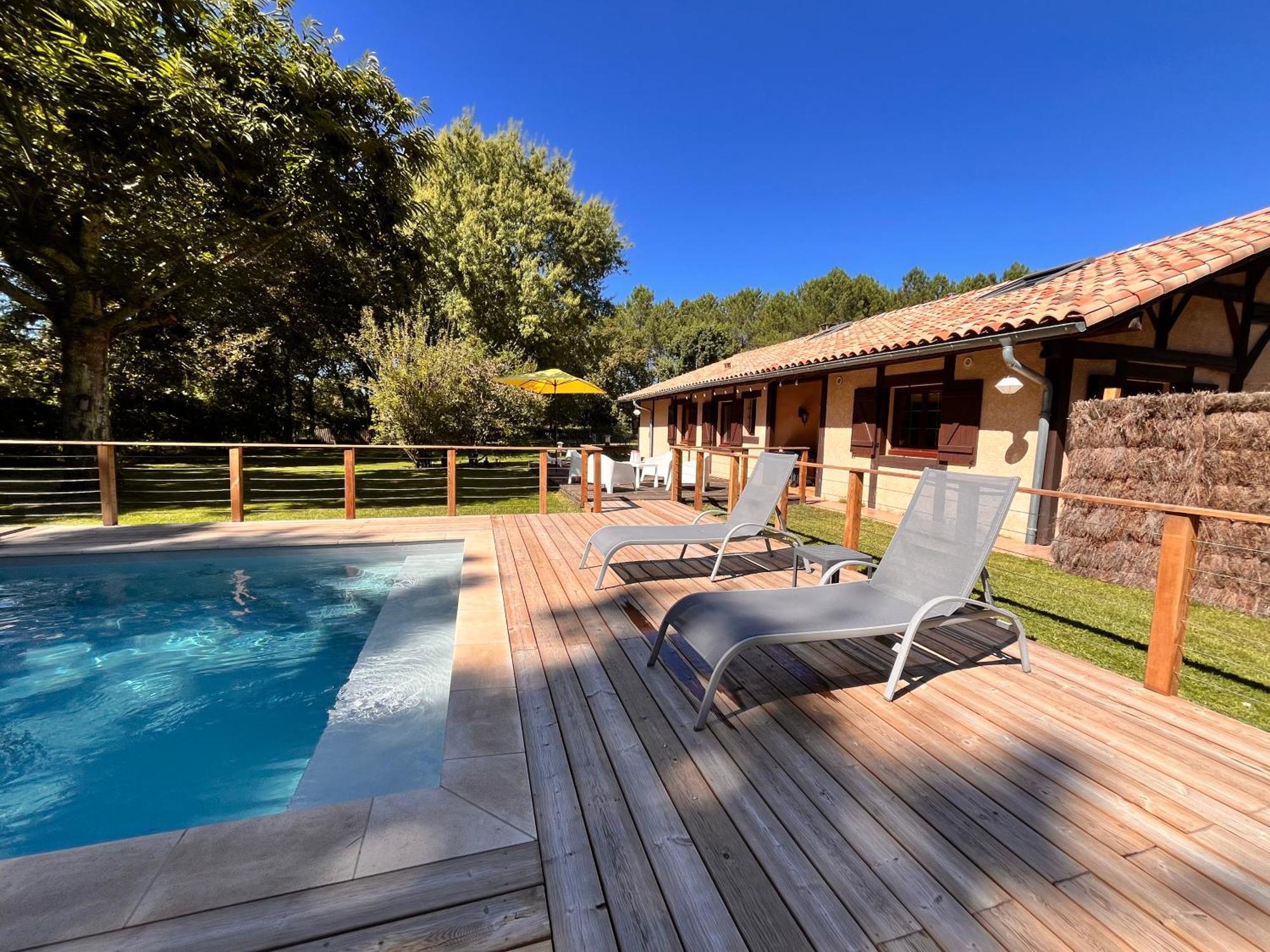La Bergerie Des Landes Villa Lit-et-Mixe Exterior foto